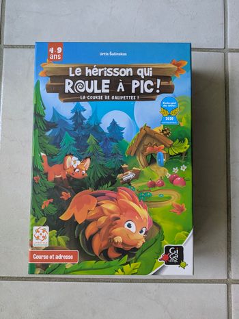 Jeu le hérisson qui roule à pique gigamic