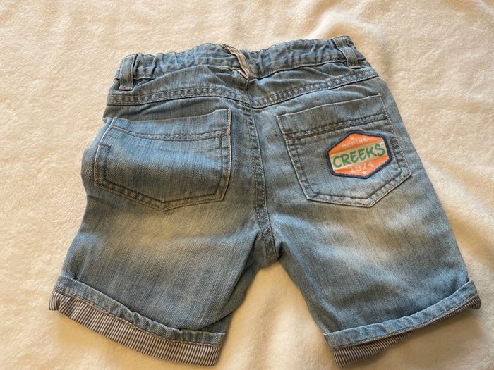 Short en jean bleu clair creeks - photo numéro 4