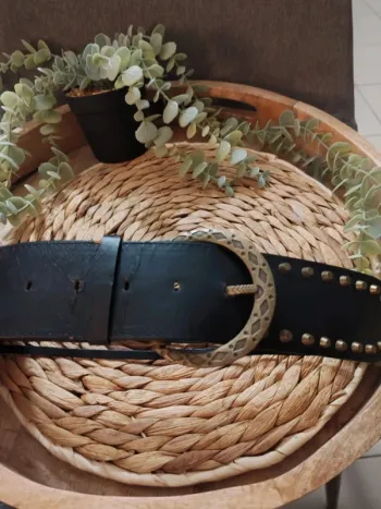 Ceinture noire vintage