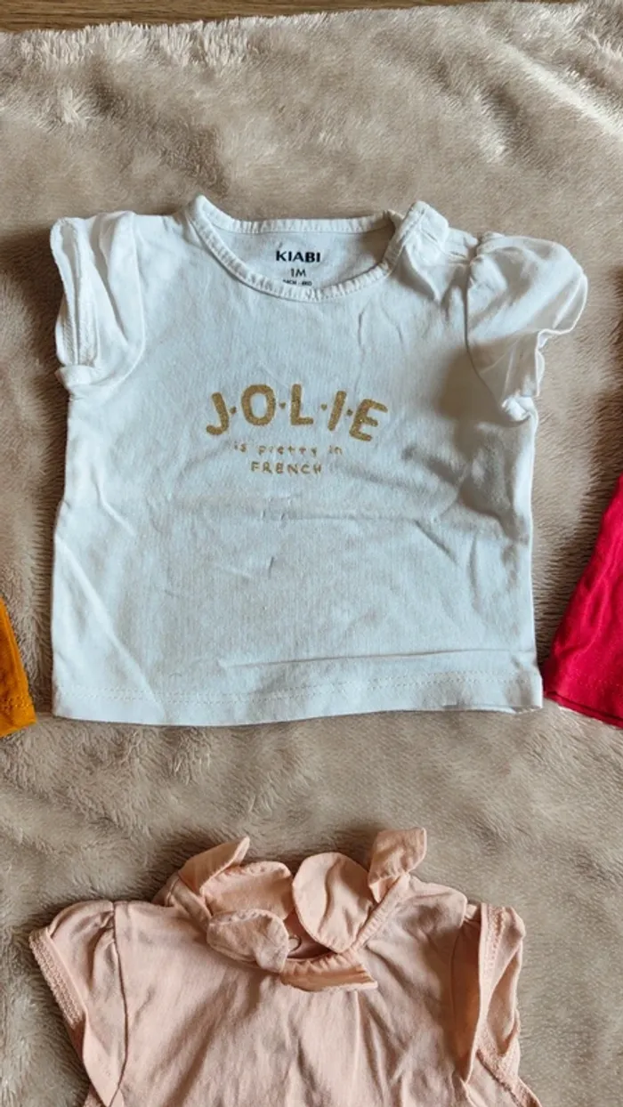 T-shirt 1 mois - photo numéro 3