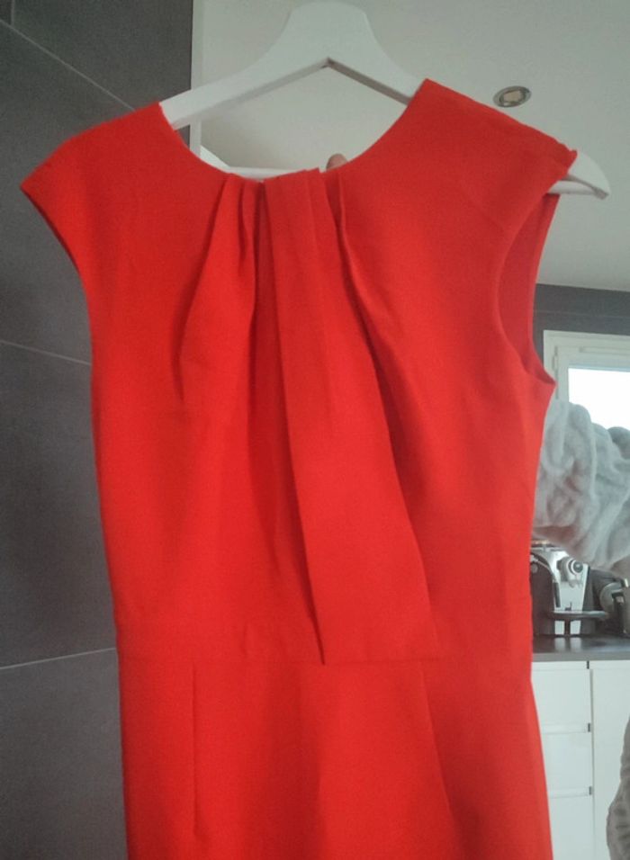 Robe cocktail longue rouge Spotlight by Warehouse - photo numéro 4