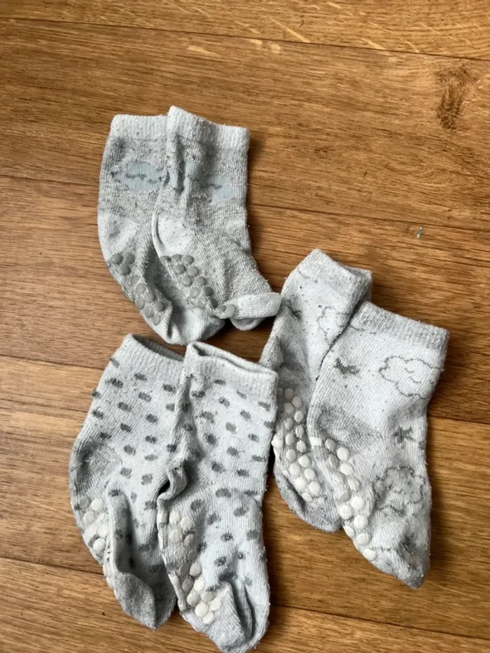 Lot de 6 chaussettes antidérapantes - photo numéro 5