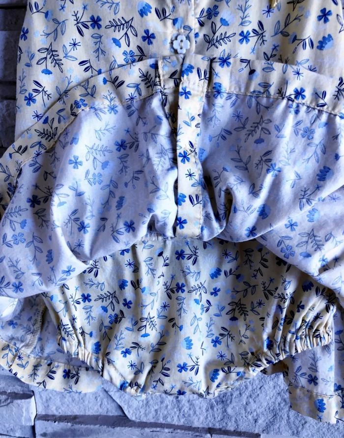 SERGENT MAJOR - ENSEMBLE 4P BÉBÉ FILLE MOTIF LIBERTY, VOLANTS & FANTAISIES 6M - photo numéro 6