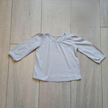 Maillot gris uni. Fille 12 mois. Marque In Extenso