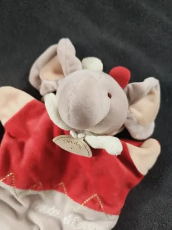 Éléphant marionnette Doudou & Compagnie