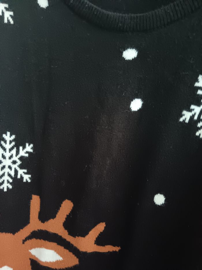Pull de Noël renne & flocons - LIVERGY 🎄 - photo numéro 3