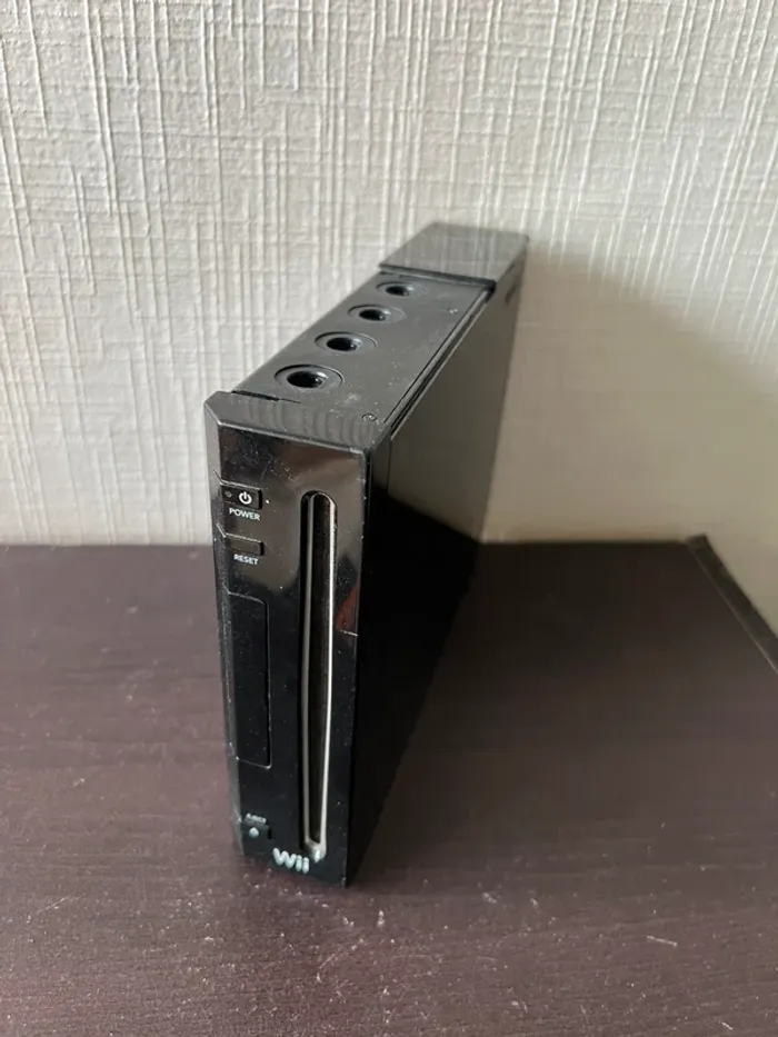 Console Nintendo Wii noire modèle RVL-001 – HS