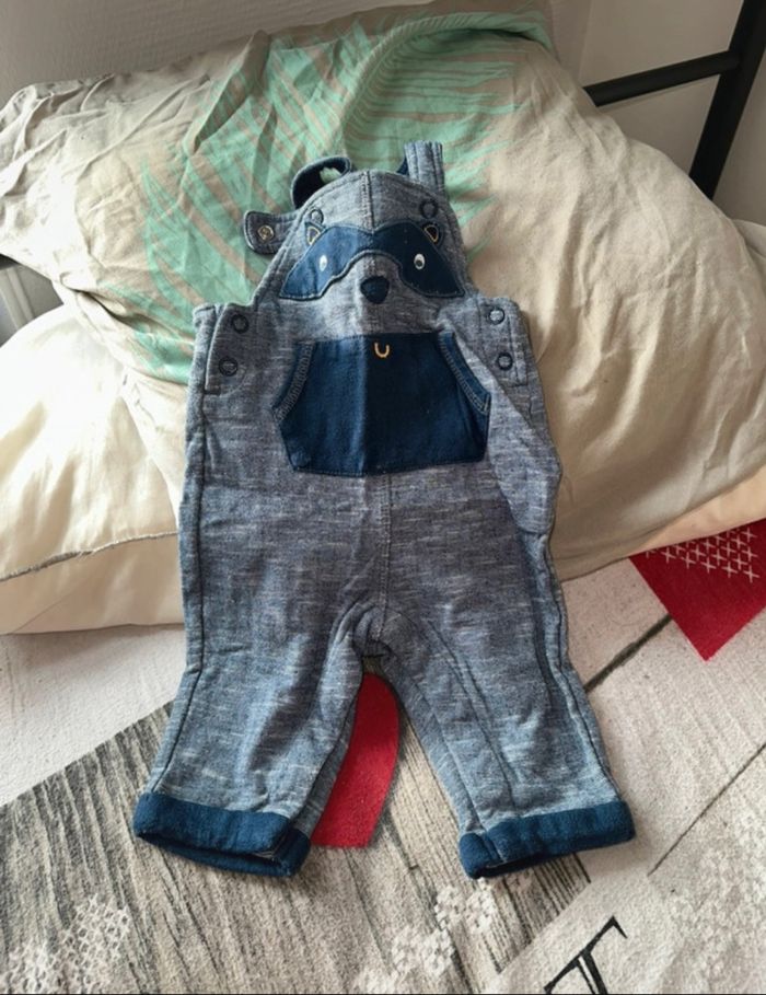 Salopette bb garçon taille 3 mois🐼