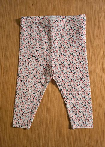 Legging fleuri style Liberty 12 mois