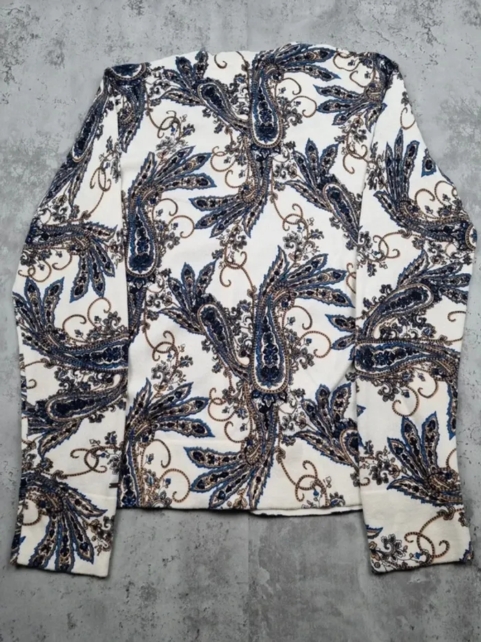 Gilet léger imprimé paisley Tommy Hilfiger – Taille L/40 Femmes - photo numéro 4
