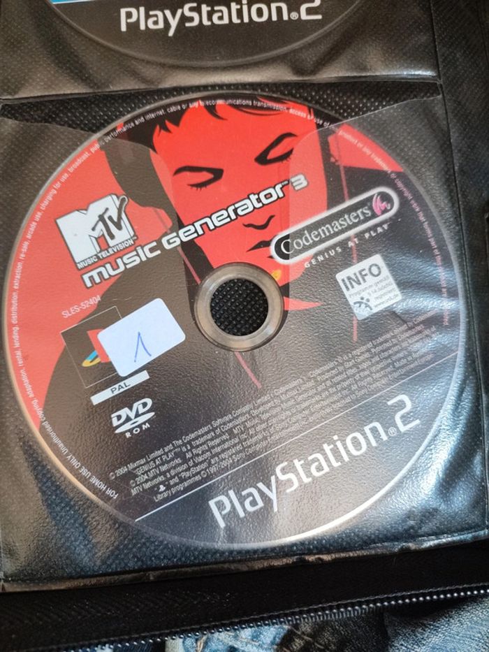 Music generator 3 ps2
