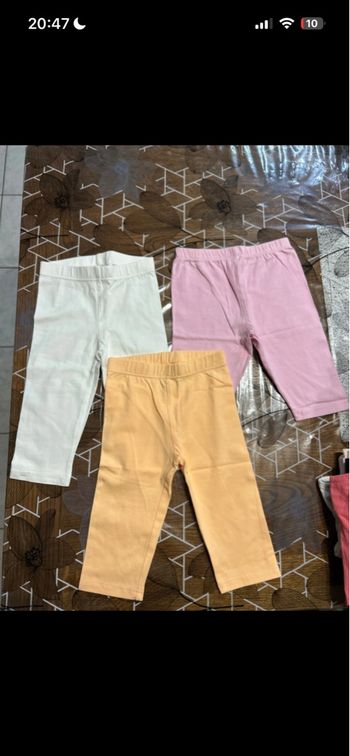 Leggings courts fille 