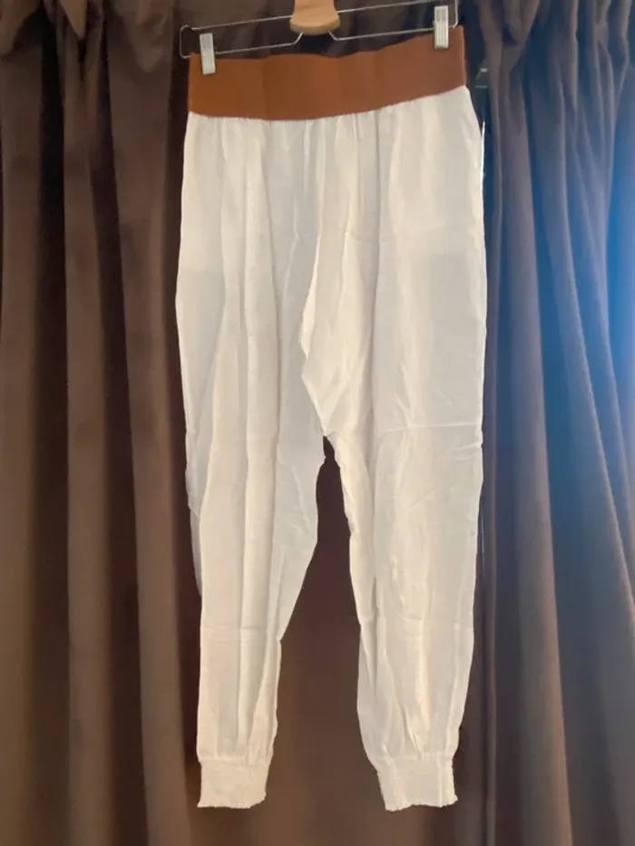 Pantalon très léger blanc - photo numéro 2