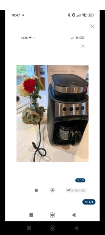 Cafetière grain