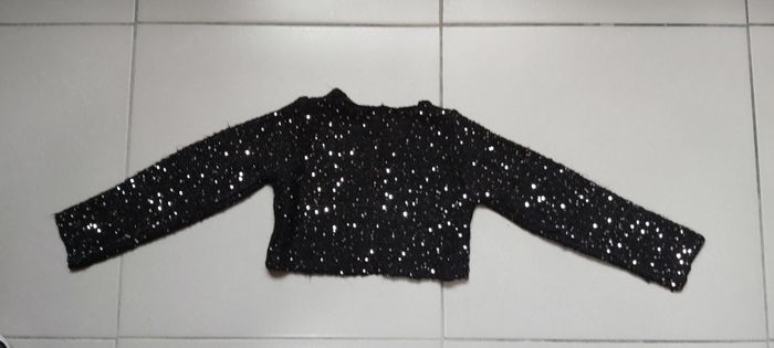 Gilet court à paillettes 5 ans - photo numéro 5