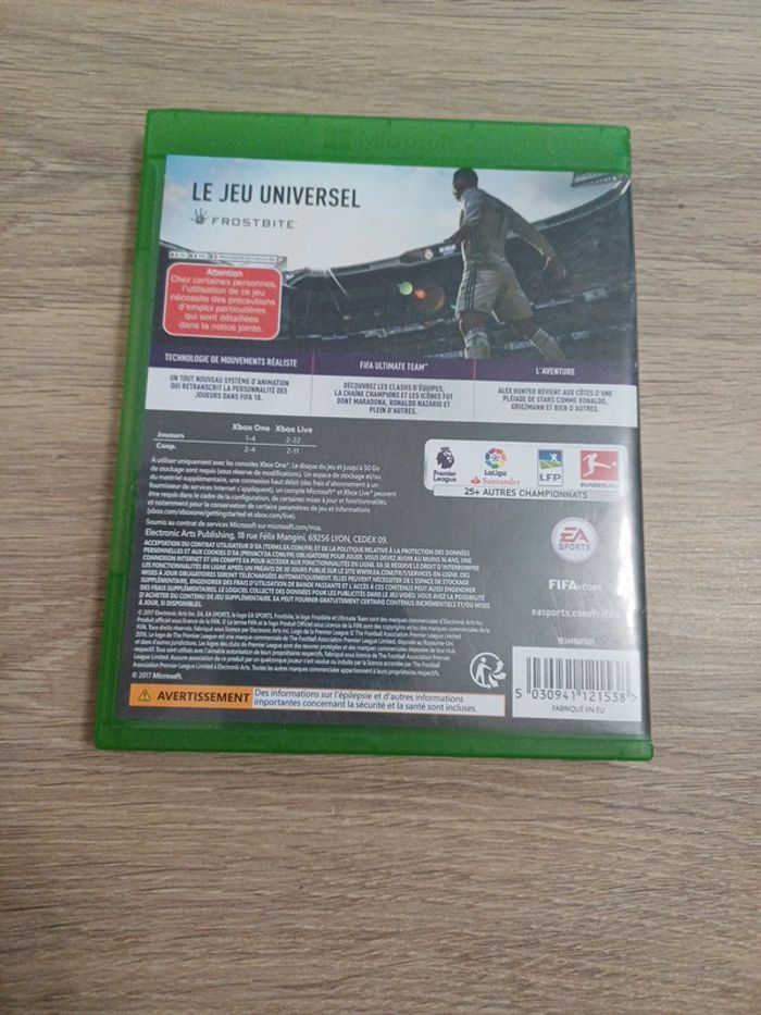 Fifa 18 Xbox One - photo numéro 2