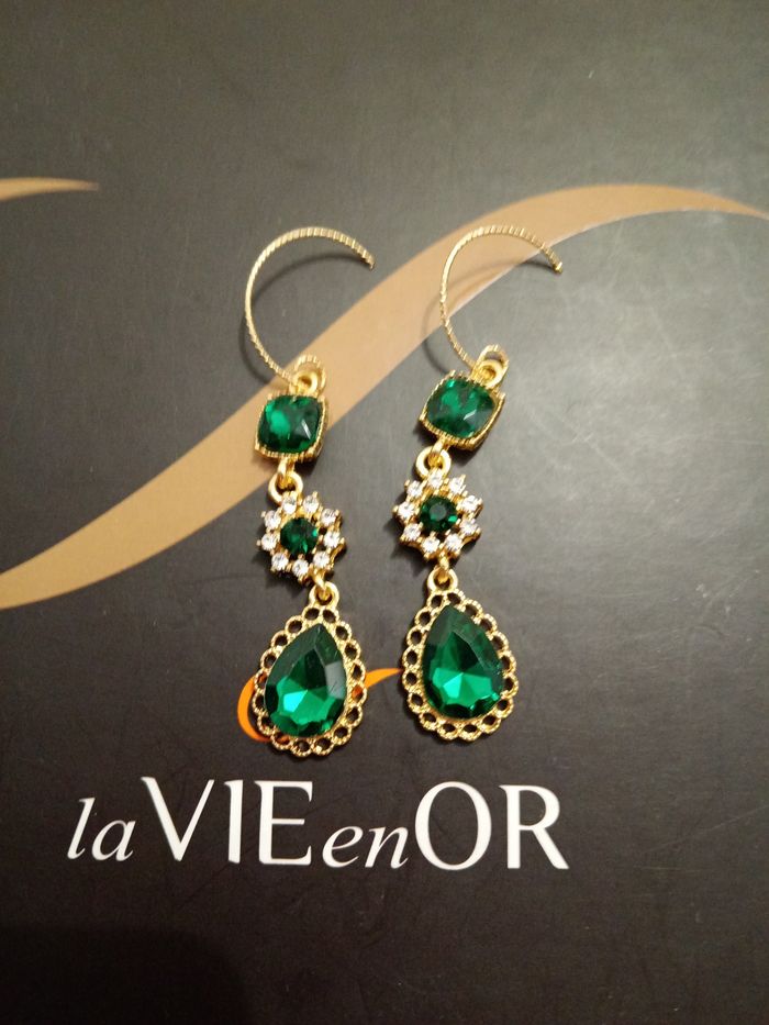 Boucles d'oreilles orientales pour femme - photo numéro 2