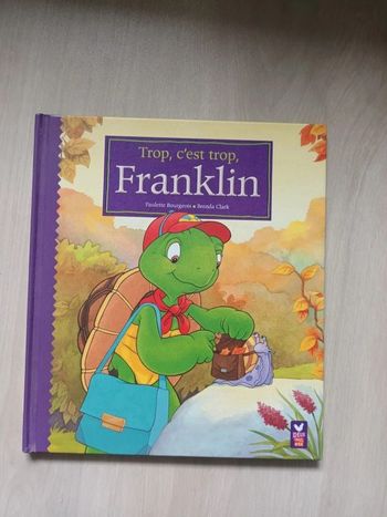 Livre Franklin trop c'est trop