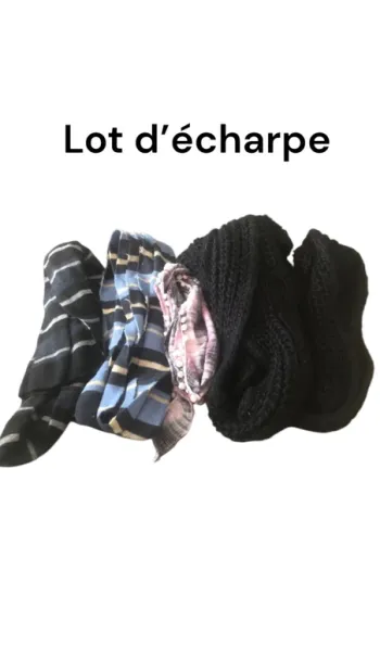 Lot d’echarpe 🧣