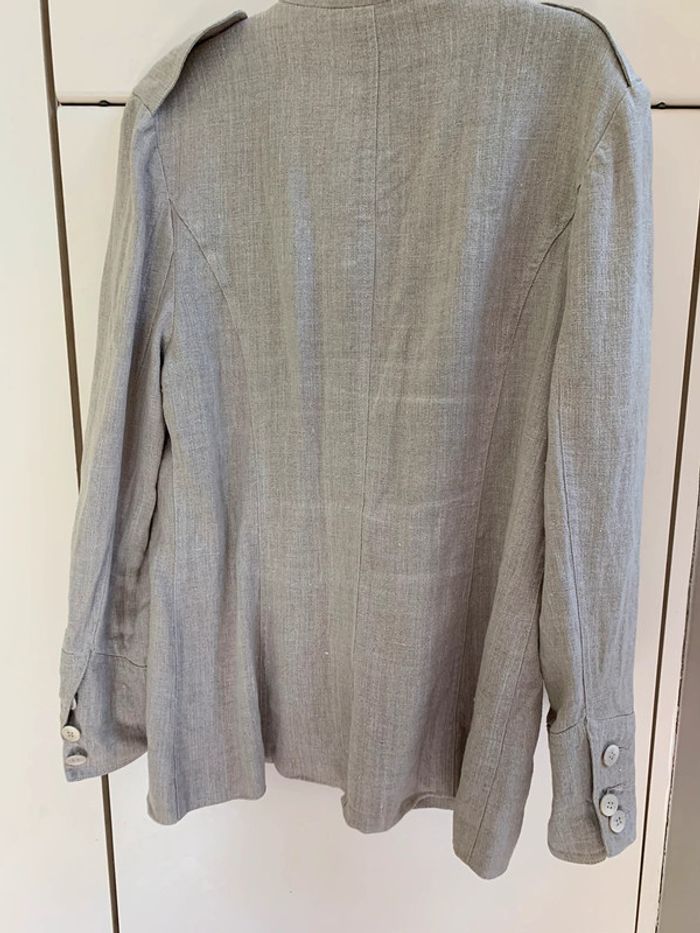 Veste lin créateur garou - photo numéro 3