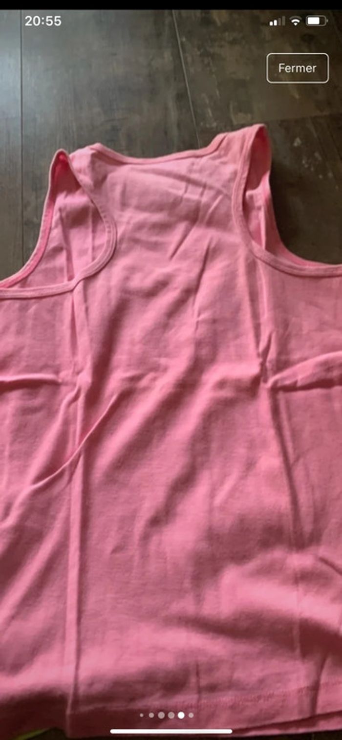 Lot Débardeurs rose/ jaune - photo numéro 7