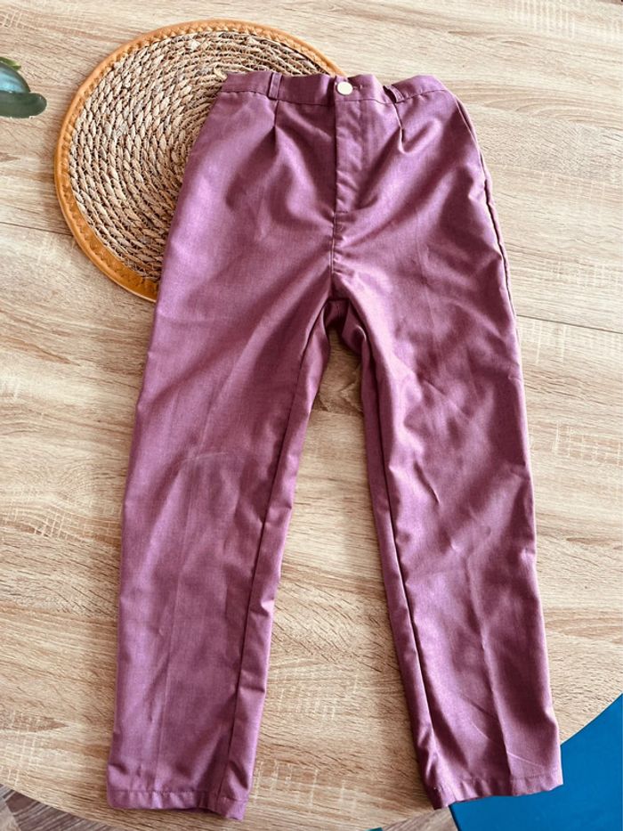 Ensemble 3 pièces veste pantalon veston et noeud - photo numéro 6