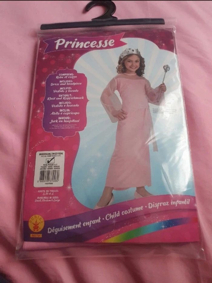Déguisement Princesse taille 5-7ans neuf