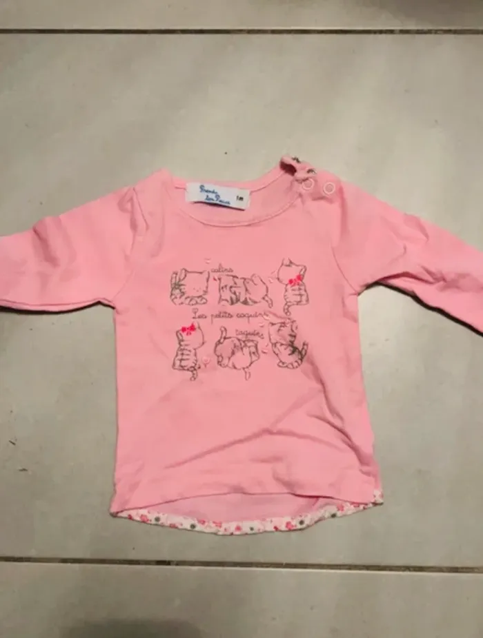 T-shirt rose