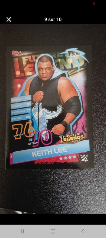 4em beau lots de carte de catch