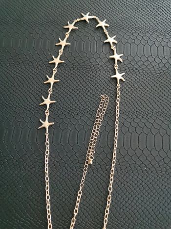 Ceinture Métal étoiles dorées