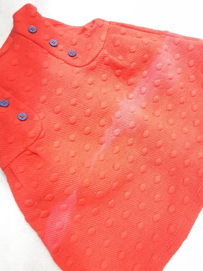 Robe rouge Obaibi 3 mois - photo numéro 5