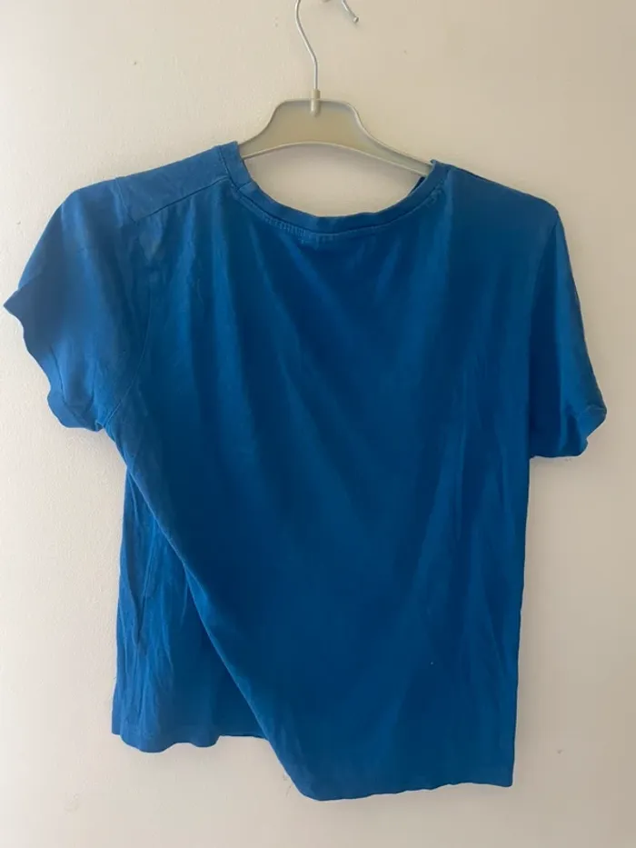 T-shirt bleu de la marque by kool - photo numéro 2