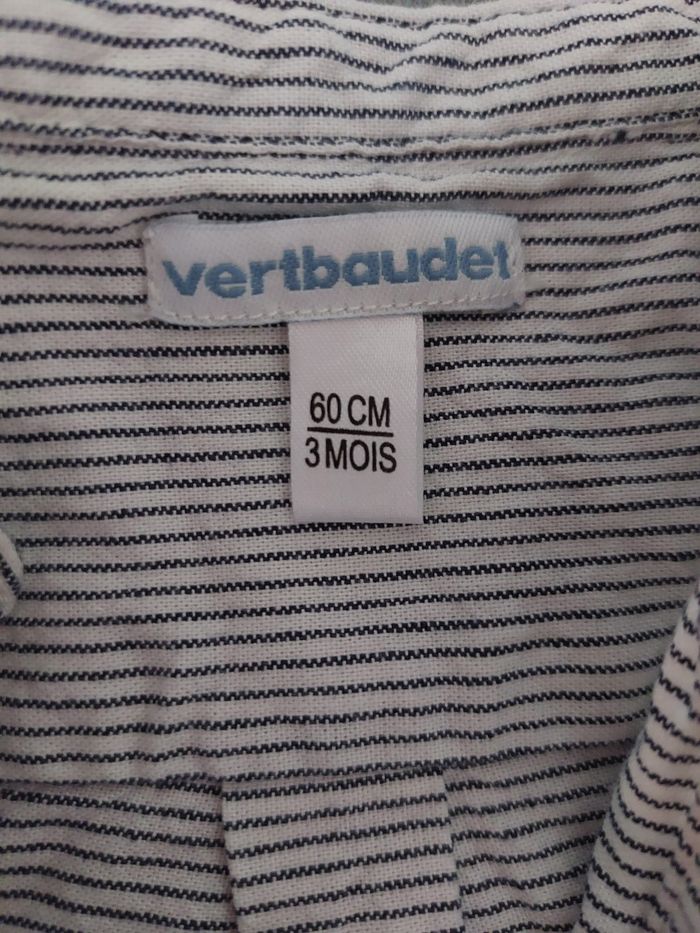 Lot 2 chemises 3 mois - photo numéro 3