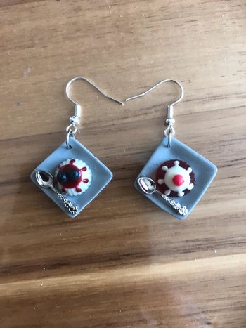 Boucles d’oreilles gâteaux