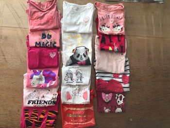 Lots tee-shirts fille