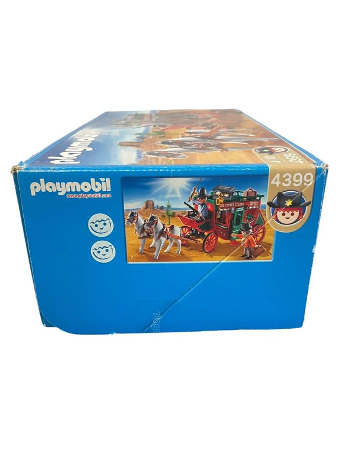 Playmobil 4399 calèche / diligence Western complet - photo numéro 3
