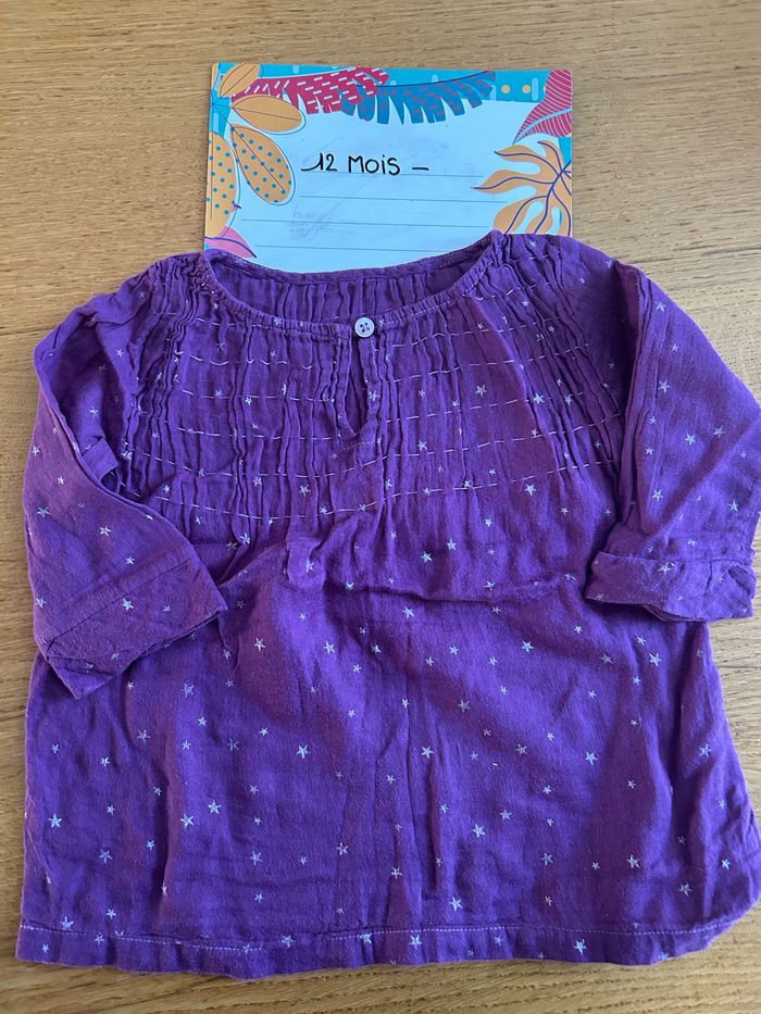 Lot de tee-shirts ML fille - 12 pièces - 12 mois - photo numéro 7