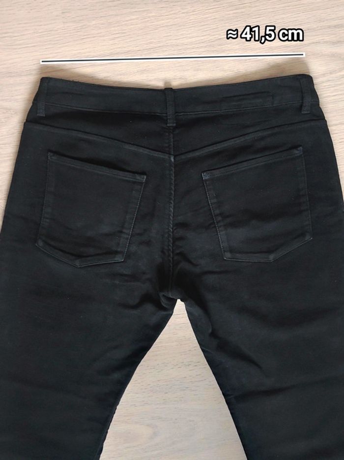 Pantalon droit évasé noir velours y2k 🇮🇹 Jean-Paul Gaultier - 40/L à 42/XL - photo numéro 13