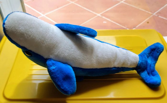 Dauphin 🐬 peluche 🐬 sonore 🎶 très douce 🧸 - photo numéro 10