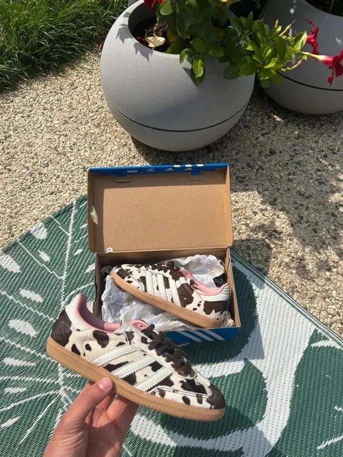 Adidas Samba OG Cow Print