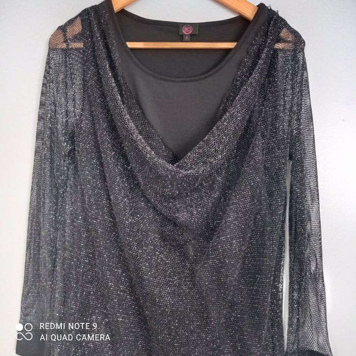 Robe noire résille t40 - photo numéro 2