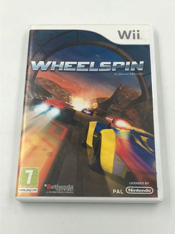 Jeu vidéo Wheelspin sur console Nintendo Wii