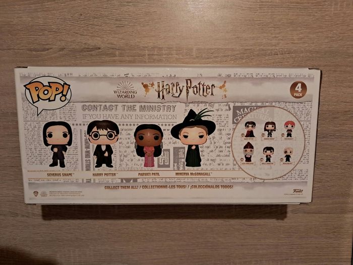 Pack 4 figurines Pop Harry Potter - photo numéro 2