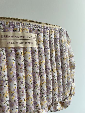 Trousse Liberty trousse maquillage trousse beauté fleurie Monoprix