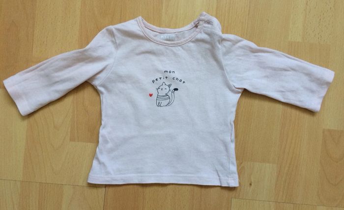 Tee-shirt manches longues 3 mois