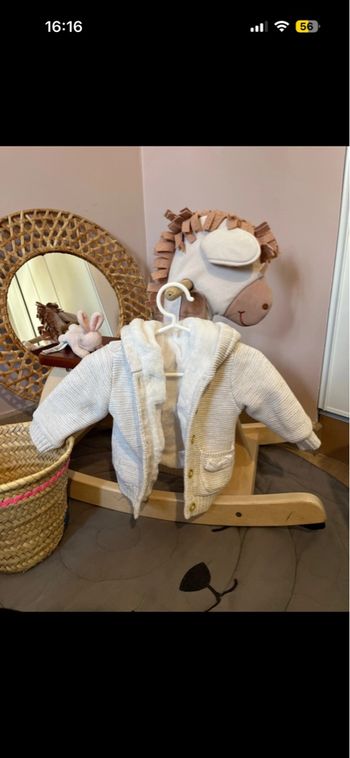 Gilet moumoute 3mois