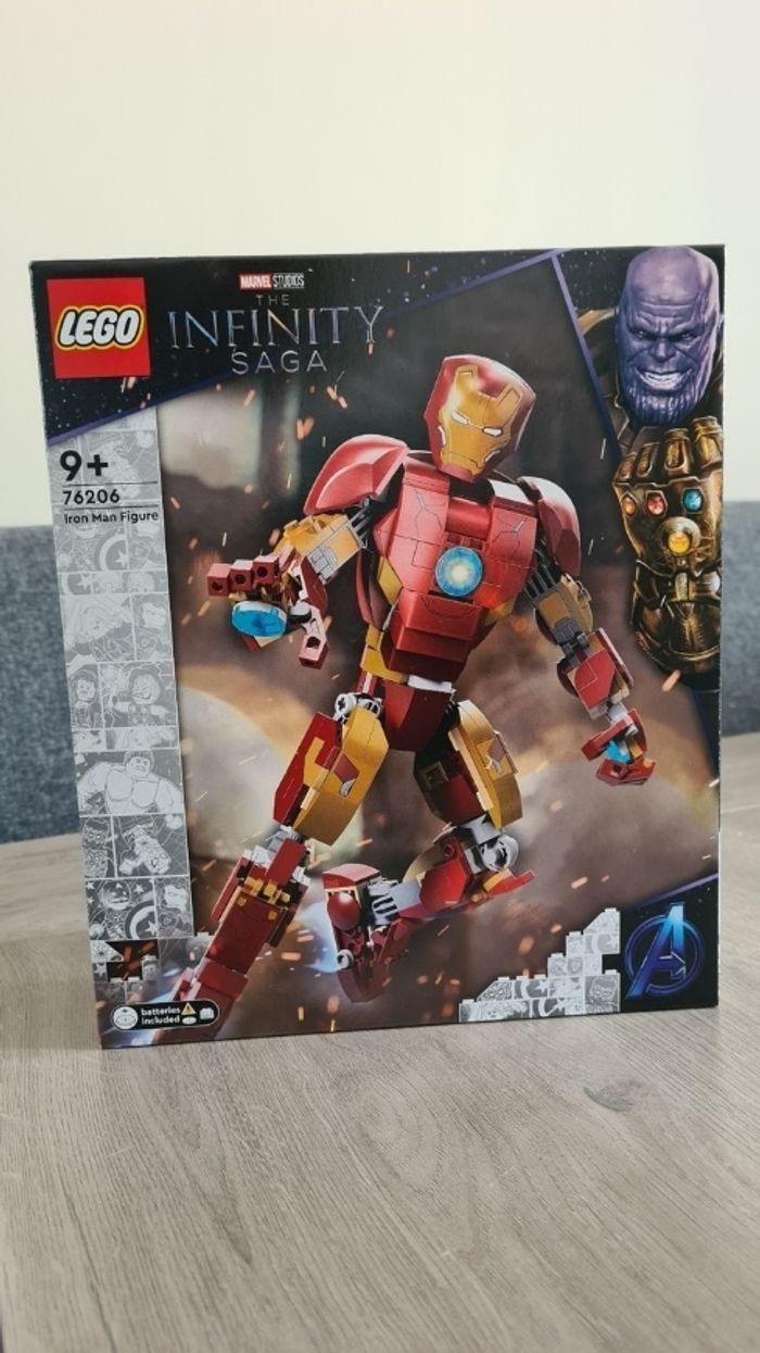 LEGO 76206 - L'armure articulé d'Iron Man.
