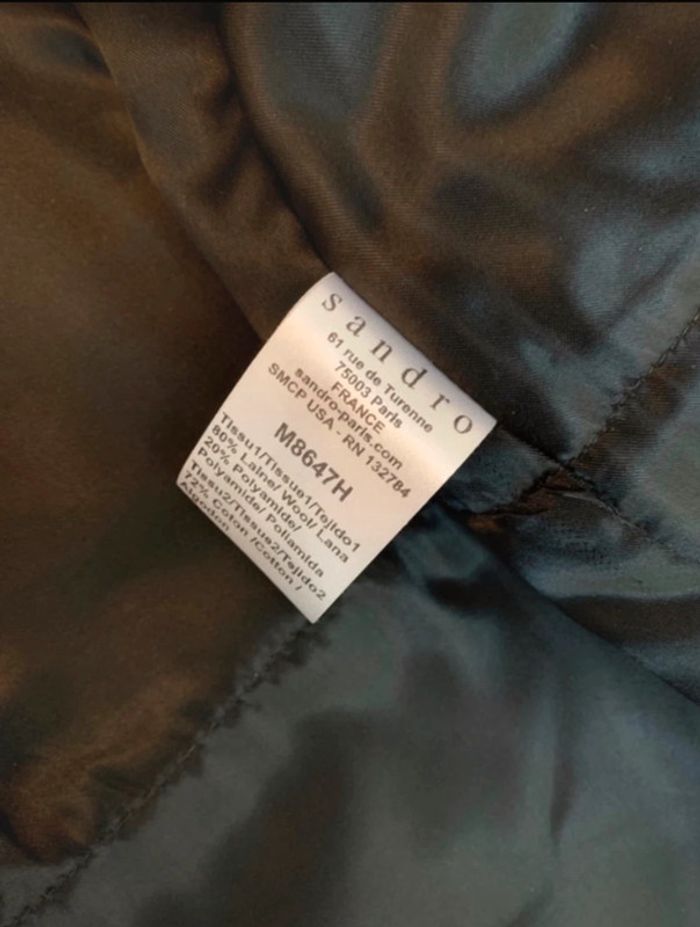 Manteau à capuche Sandro - photo numéro 10