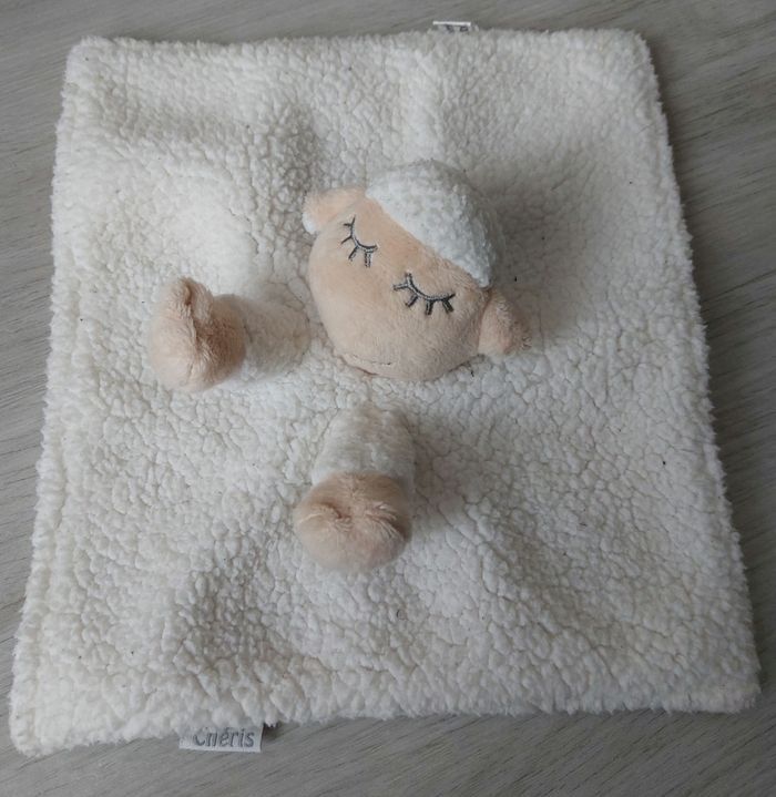 Doudou mouchoir mouton - photo numéro 2