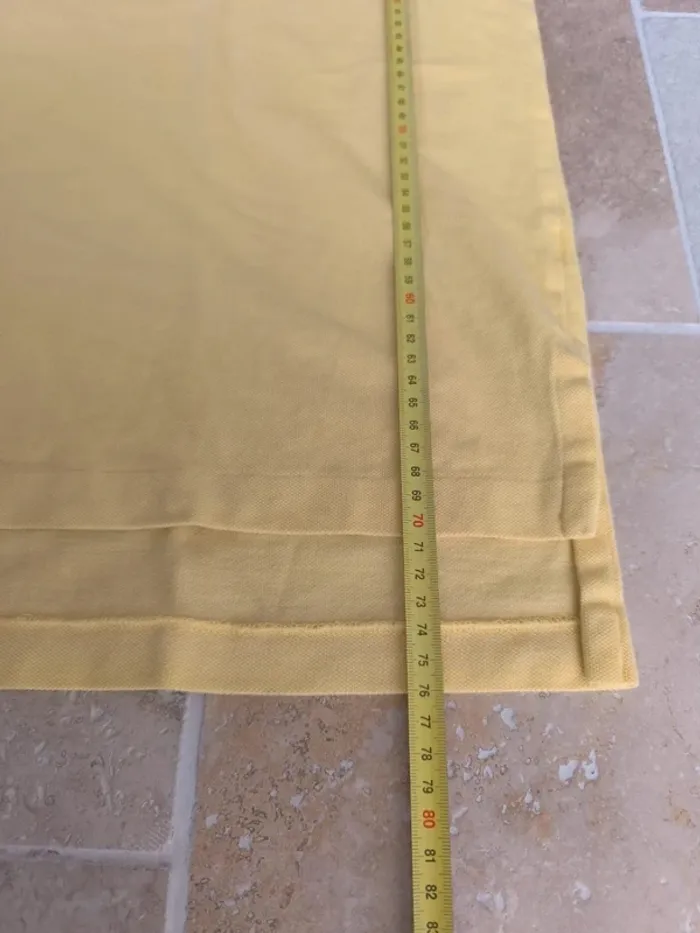 Polo Ralph Lauren homme 2XB jaune logo marine état moyen - photo numéro 5